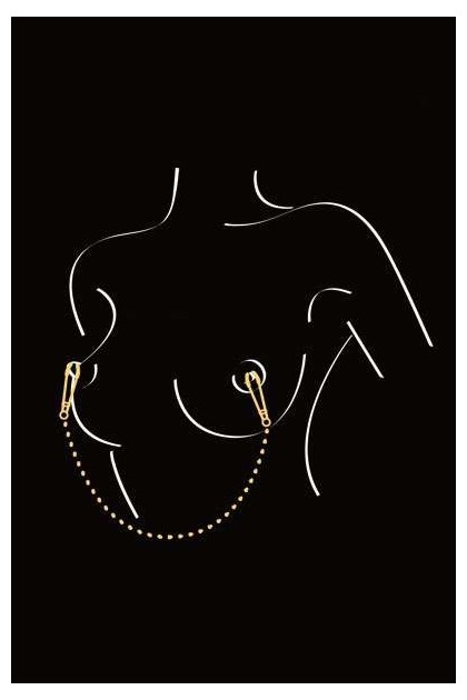 PINCES À SEINS BIJOUX RÉGLABLES SWEET CARESS