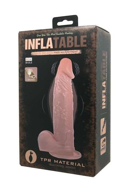 GODE RÉALISTE GONFLABLE 19CM