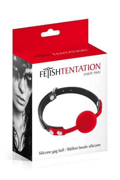 Baillon fetish tentation rouge - Love Shop Avenue
