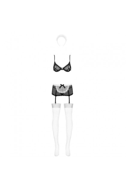 COSTUME SOUBRETTE MAIDME SET - OBSESSIVE - S/M