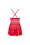 BABYDOLL ROUGE 838-BAB-3 - OBSESSIVE - L/XL