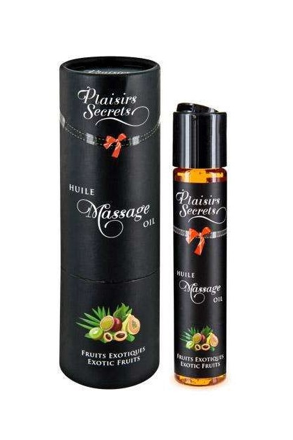 Huile de massage gourmande gout fruits exotiques - Love Shop Avenue