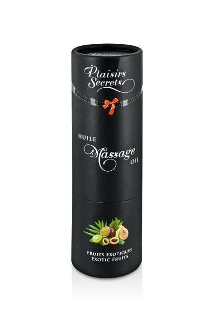 Huile de massage gourmande gout fruits exotiques - Love Shop Avenue
