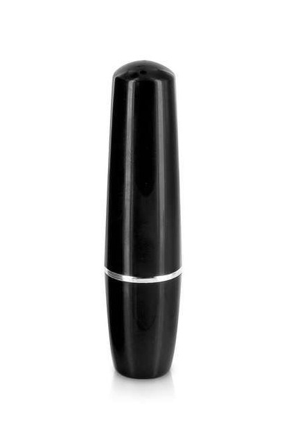 MINI VIBROMASSEUR ROUGE A LEVRES NOIR