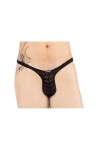 STRING WILD NIGHT NOIR - TAILLE S - 34/36