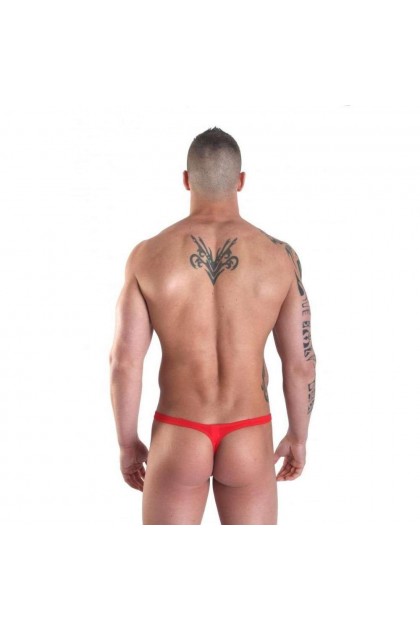 STRING NEW LOOK L 99-01 ROUGE - TAILLE S - 34/36