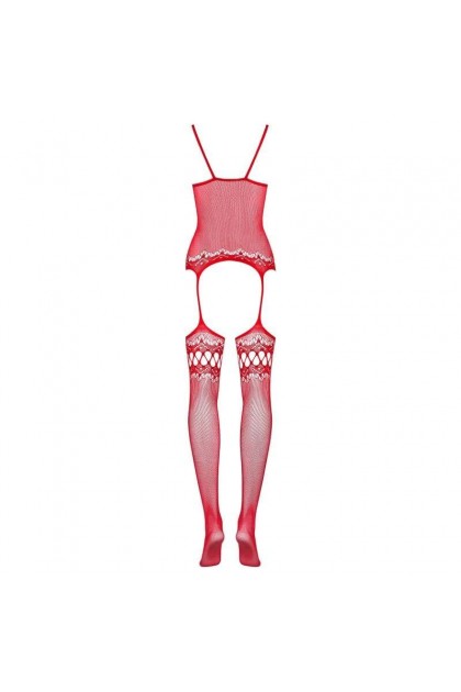 BODYSTOCKING ROUGE F214 - OBSESSIVE - S/M/L