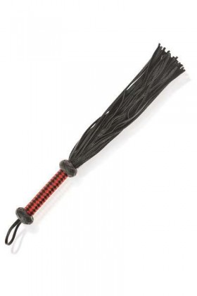 PETIT FOUET ROUGE ET NOIR