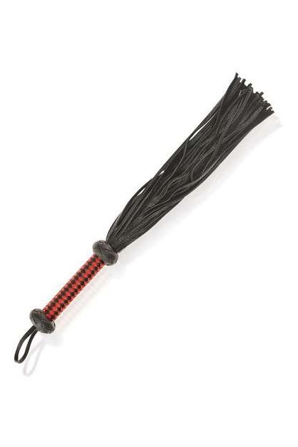 PETIT FOUET ROUGE ET NOIR