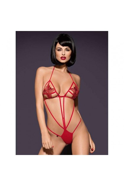 BODY ROUGE LUIZA TEDDY - OBSESSIVE - S/M