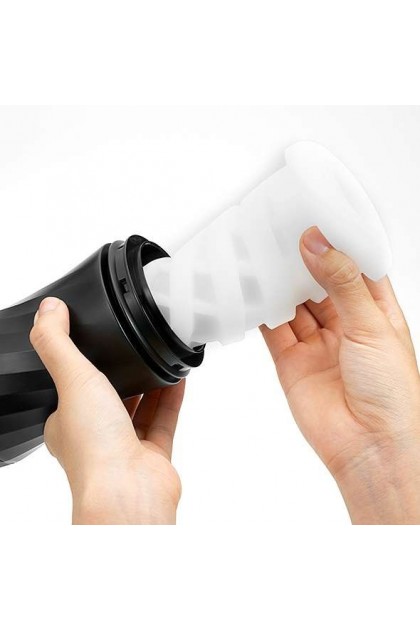 MASTURBATEUR AIR-TECH TWIST REUSABLE VACUUM CUP RIPPLE