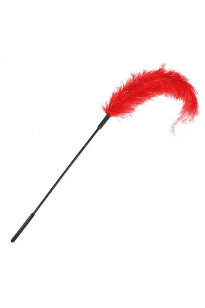 Plume "camel spirit" rouge - Love Shop Avenue